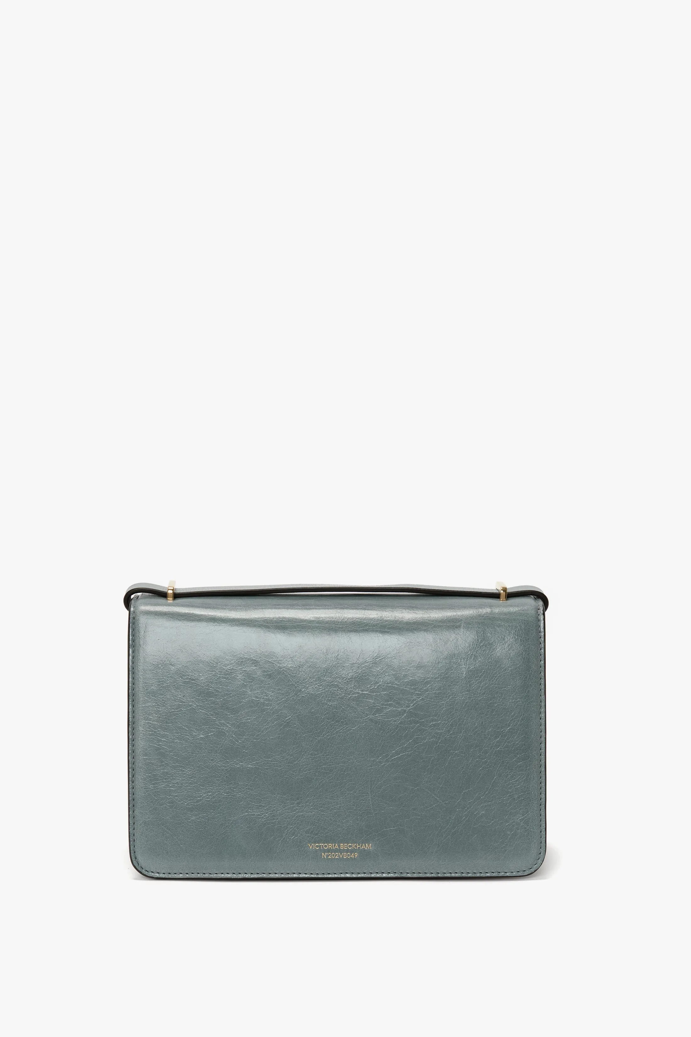 202 Crossbody Bag In Stone Grey Distressed Leather sold by Victoria Beckham product image thumbnail 5