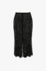 Lace Pencil Skirt In Black sold by Victoria Beckham