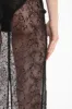 Lace Pencil Skirt In Black sold by Victoria Beckham