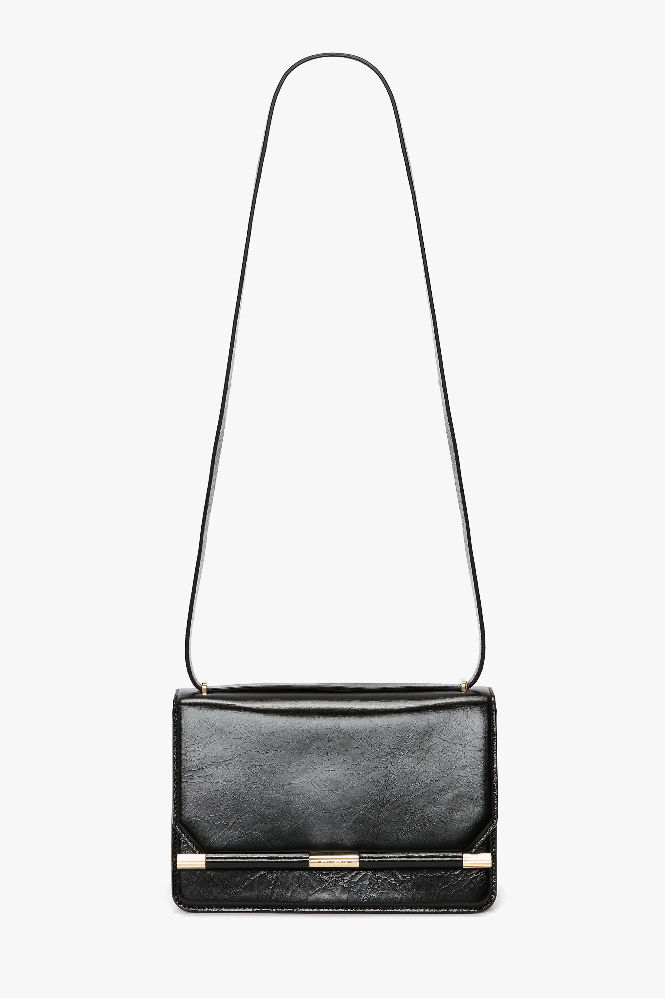 202 Crossbody Bag In Black Leather sold by Victoria Beckham