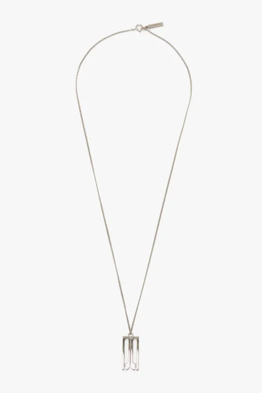 Dorian Necklace In Silver sold by Victoria Beckham