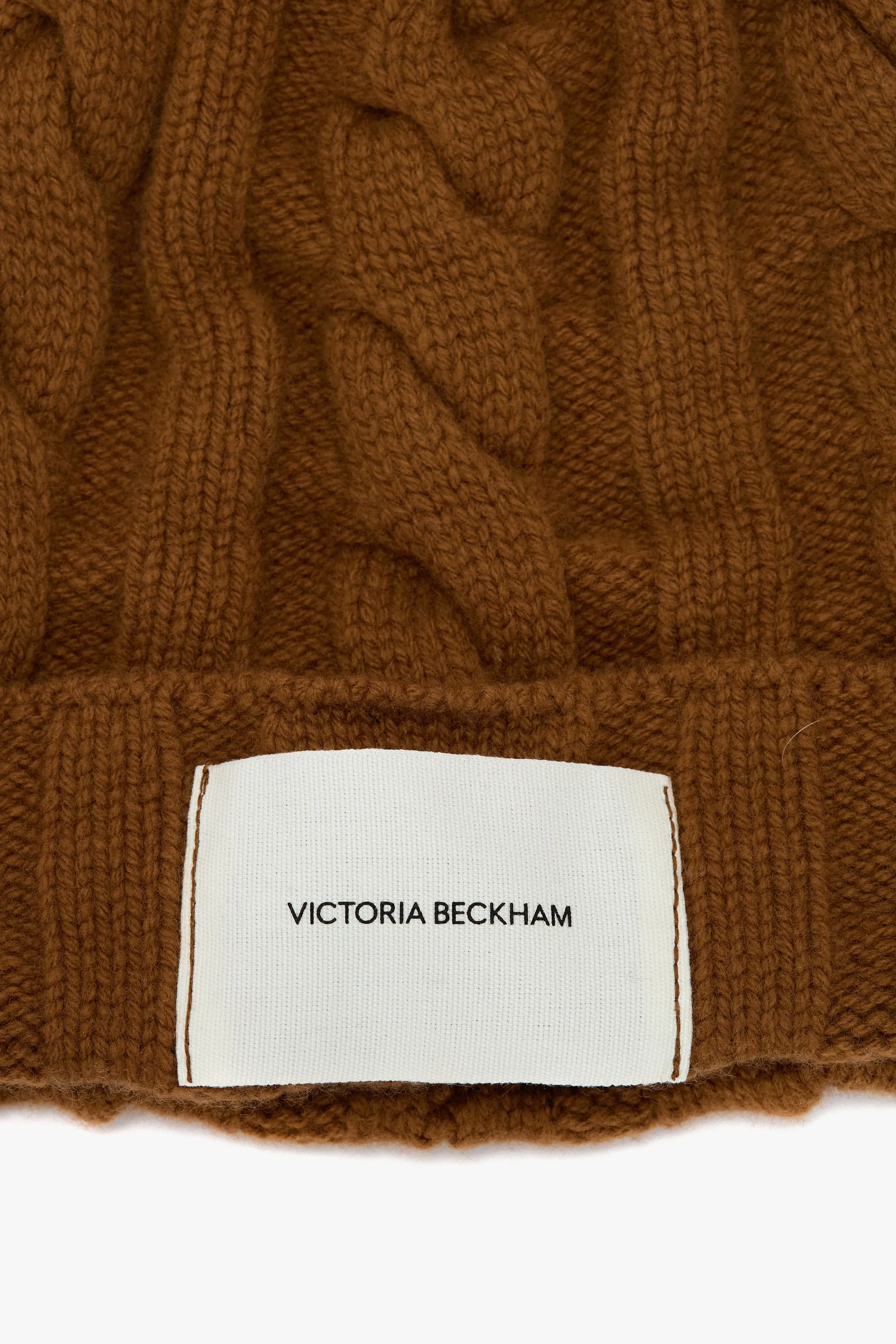 Beanie Hat In Camel sold by Victoria Beckham product image thumbnail 4