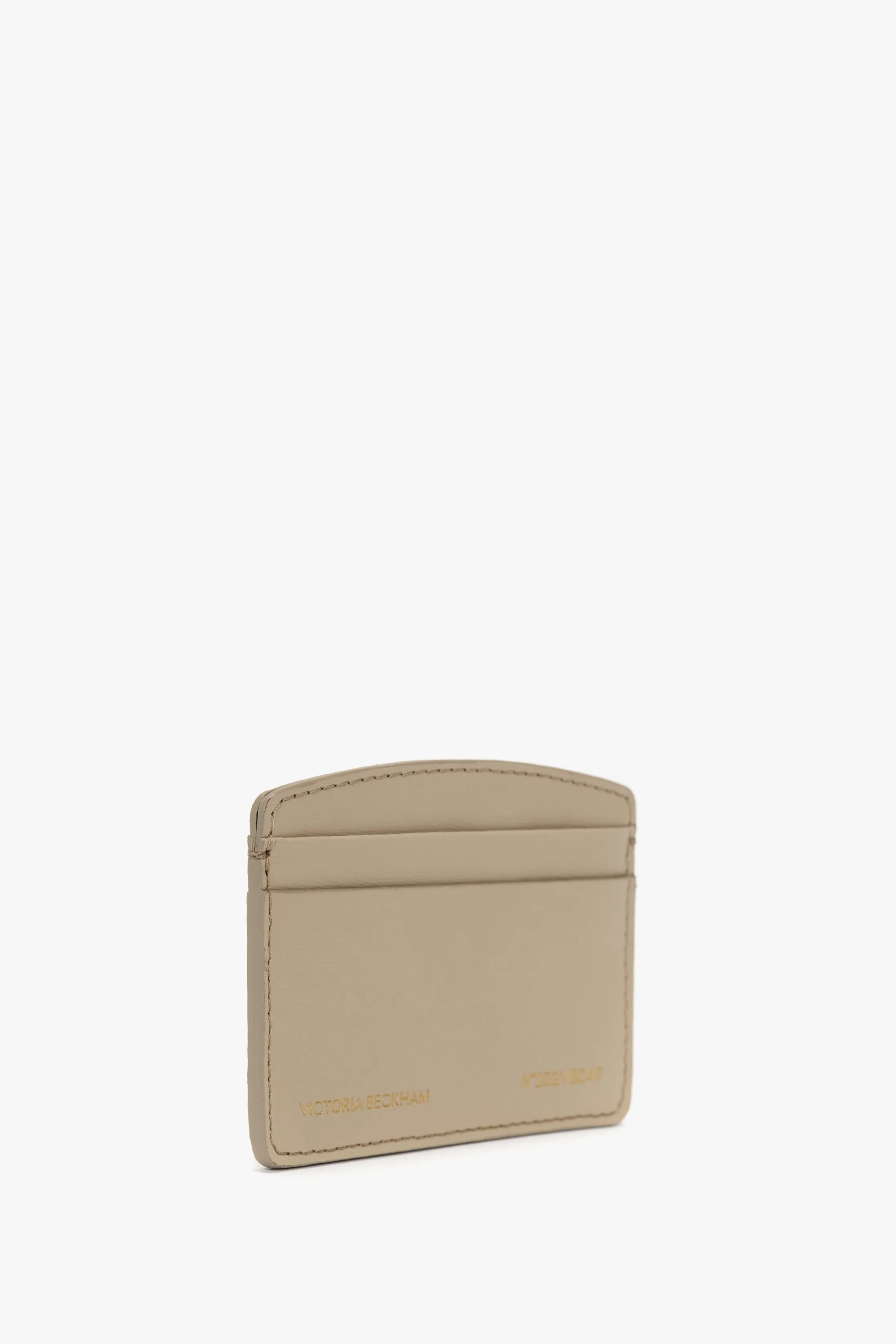 Victoria Card Holder In Taupe Leather sold by Victoria Beckham product image thumbnail 2