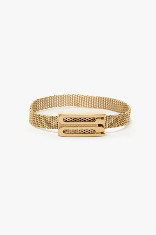 Dorian Bracelet In Light Gold sold by Victoria Beckham