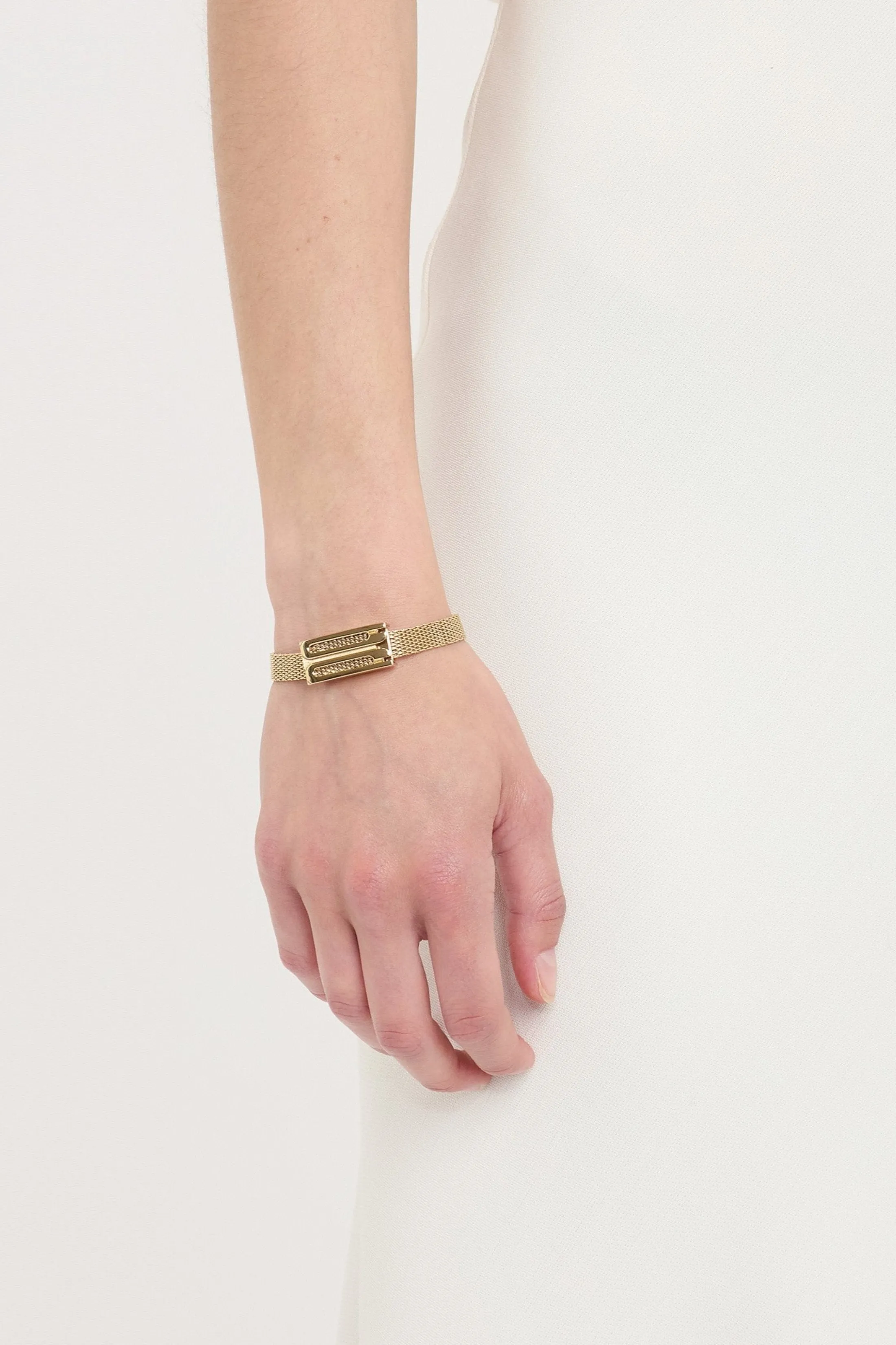 Dorian Bracelet In Light Gold sold by Victoria Beckham product image thumbnail 3