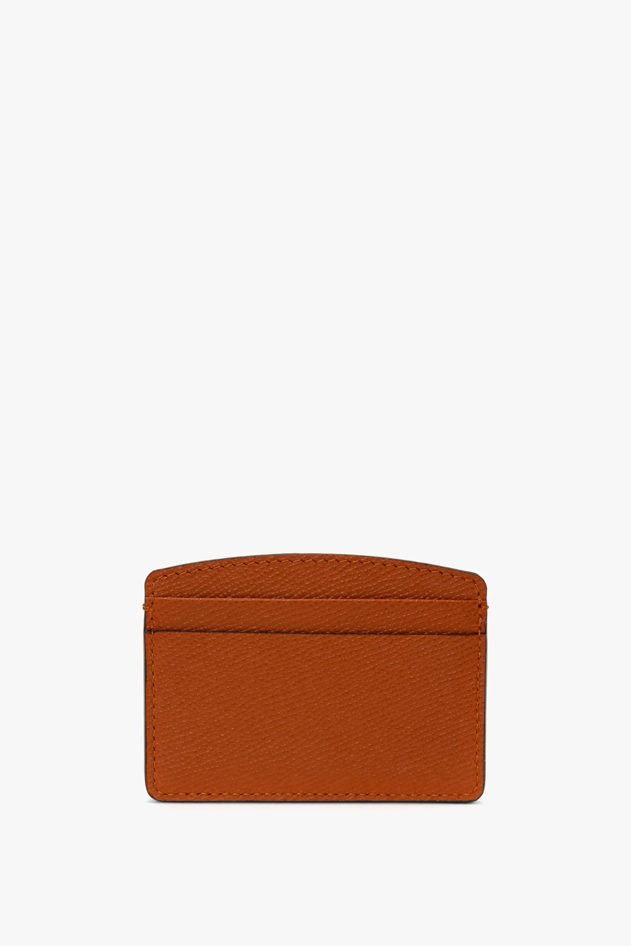 Victoria Card Holder In Burnt Orange Grained Leather sold by Victoria Beckham product image thumbnail 3