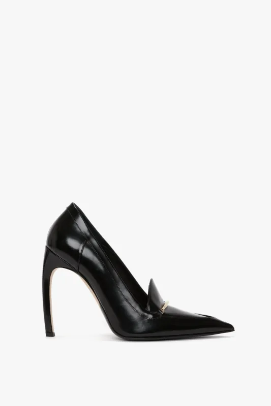 Loafer Pump In Black Calf Leather sold by Victoria Beckham