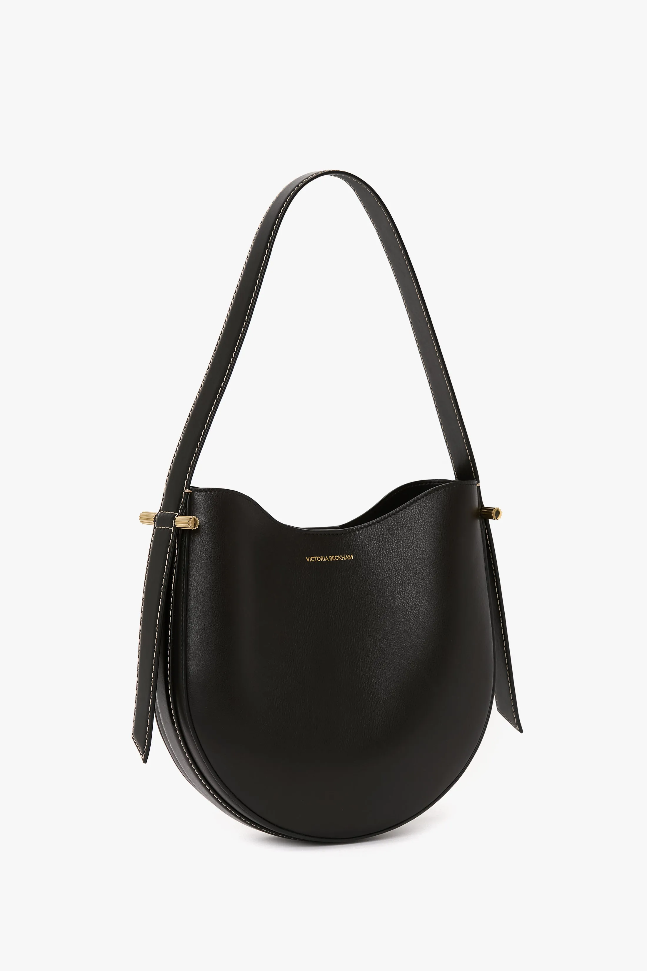 Dia Hobo Bag Medium In Black Leather sold by Victoria Beckham product image thumbnail 2