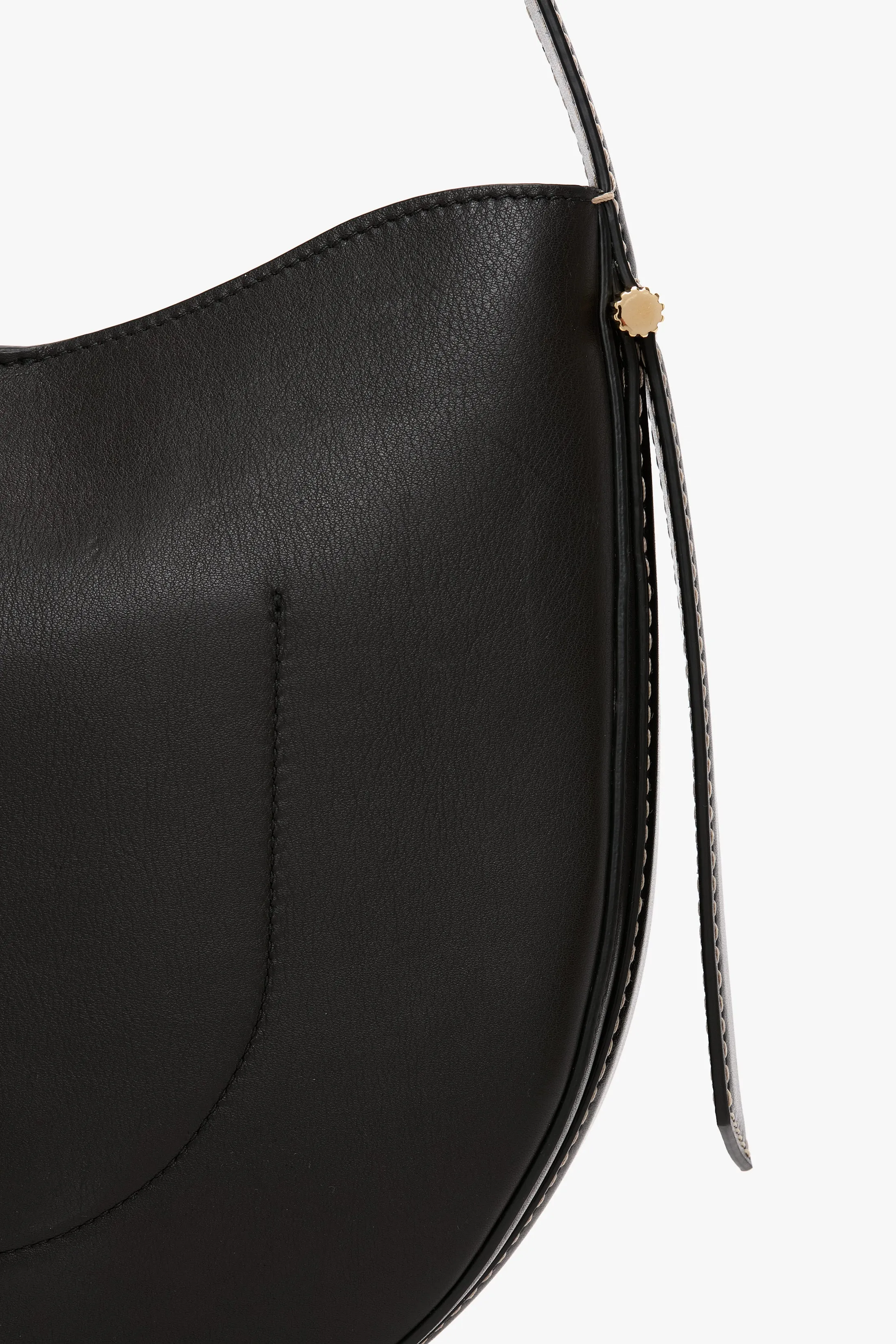 Dia Hobo Bag Medium In Black Leather sold by Victoria Beckham product image thumbnail 5