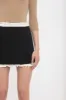 Ruched Detail Mini Skirt In Black sold by Victoria Beckham