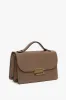 Mini Dorian Bag In Dove Grey Grained Leather sold by Victoria Beckham