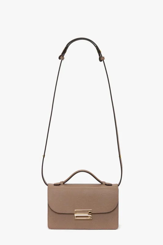 Mini Dorian Bag In Dove Grey Grained Leather sold by Victoria Beckham