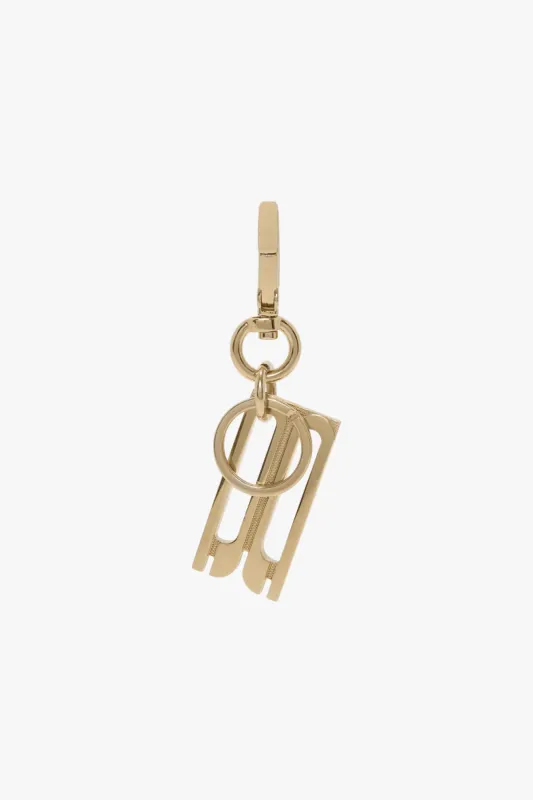 Charm Keyring In Gold sold by Victoria Beckham