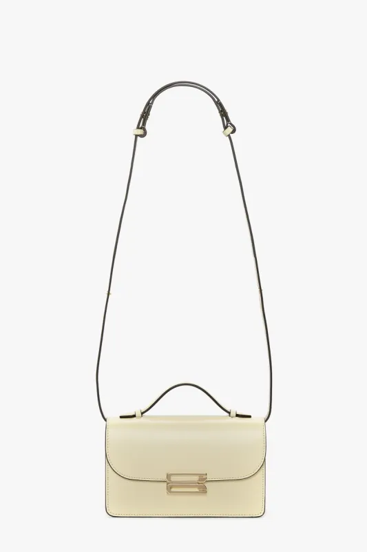Mini Dorian Bag In Ivory Smooth Leather sold by Victoria Beckham