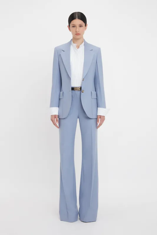 Patch Pocket Jacket In Bluebell made by Victoria Beckham