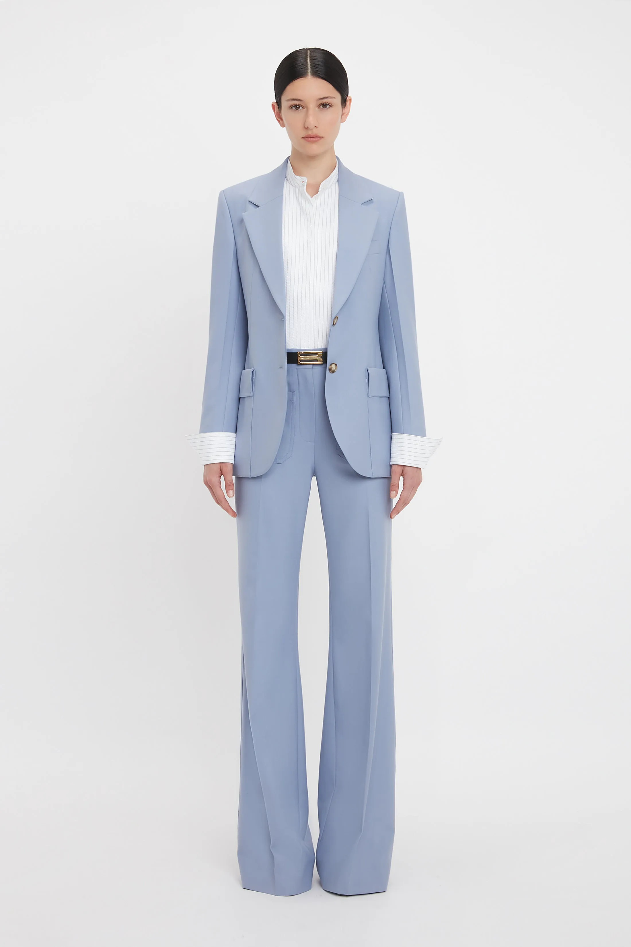 Patch Pocket Jacket In Bluebell sold by Victoria Beckham