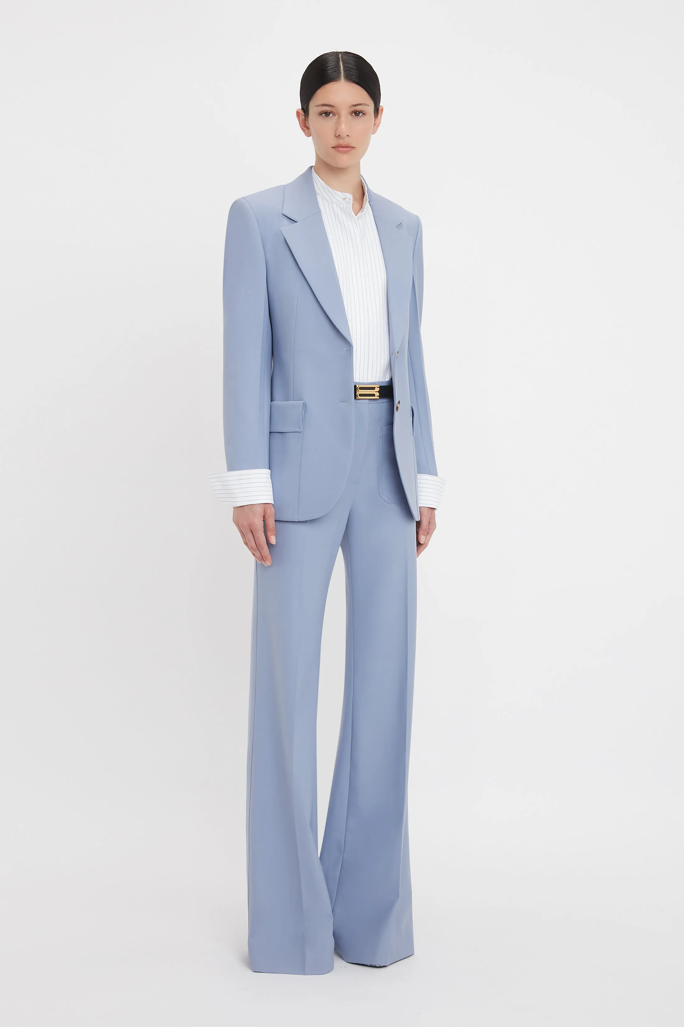 Patch Pocket Jacket In Bluebell sold by Victoria Beckham product image thumbnail 2