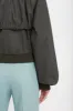 Harrington Bomber Jacket In Khaki sold by Victoria Beckham
