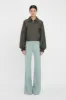 Harrington Bomber Jacket In Khaki sold by Victoria Beckham