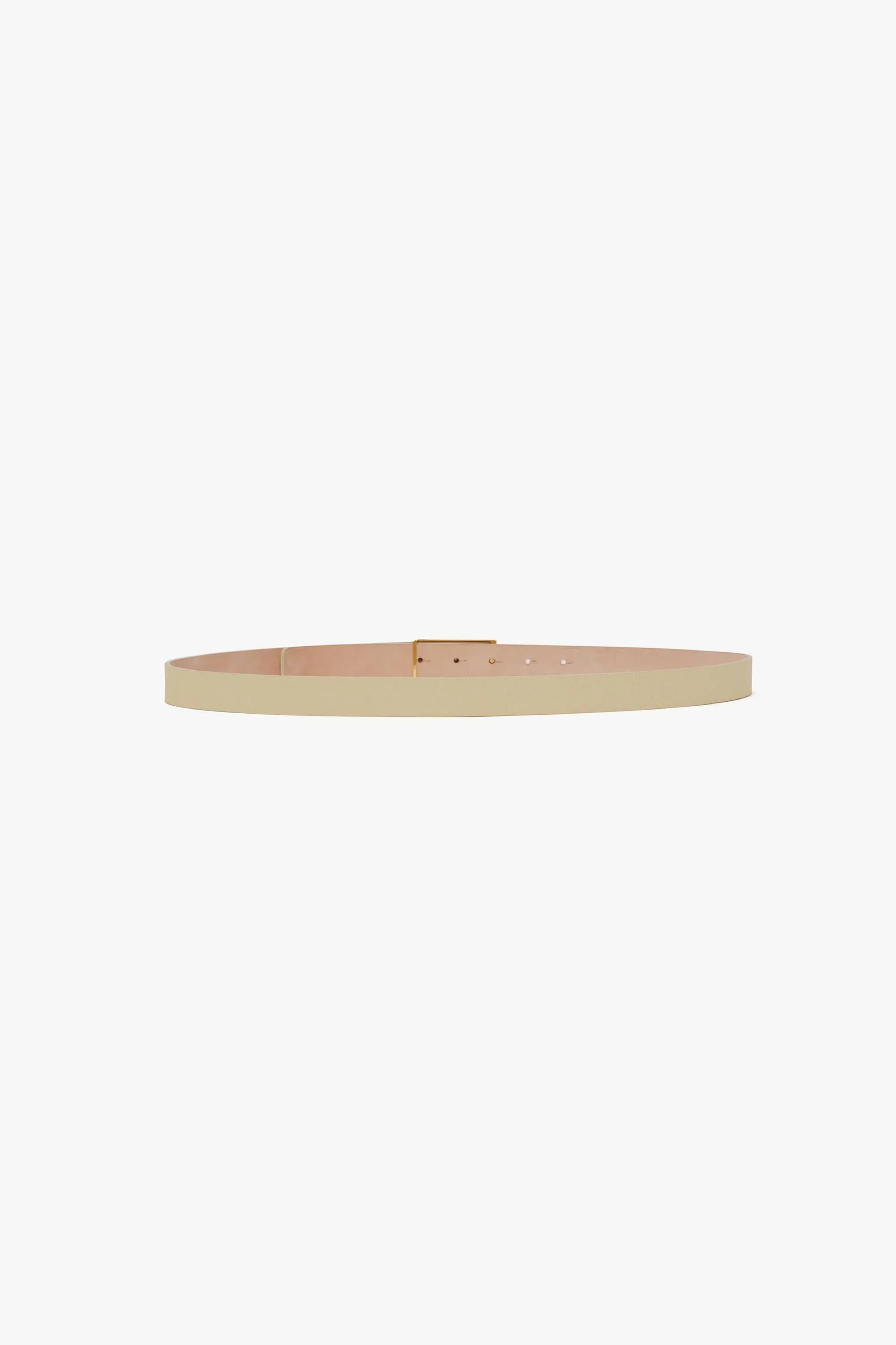 Dorian Belt In Ivory Grained Leather sold by Victoria Beckham product image thumbnail 4