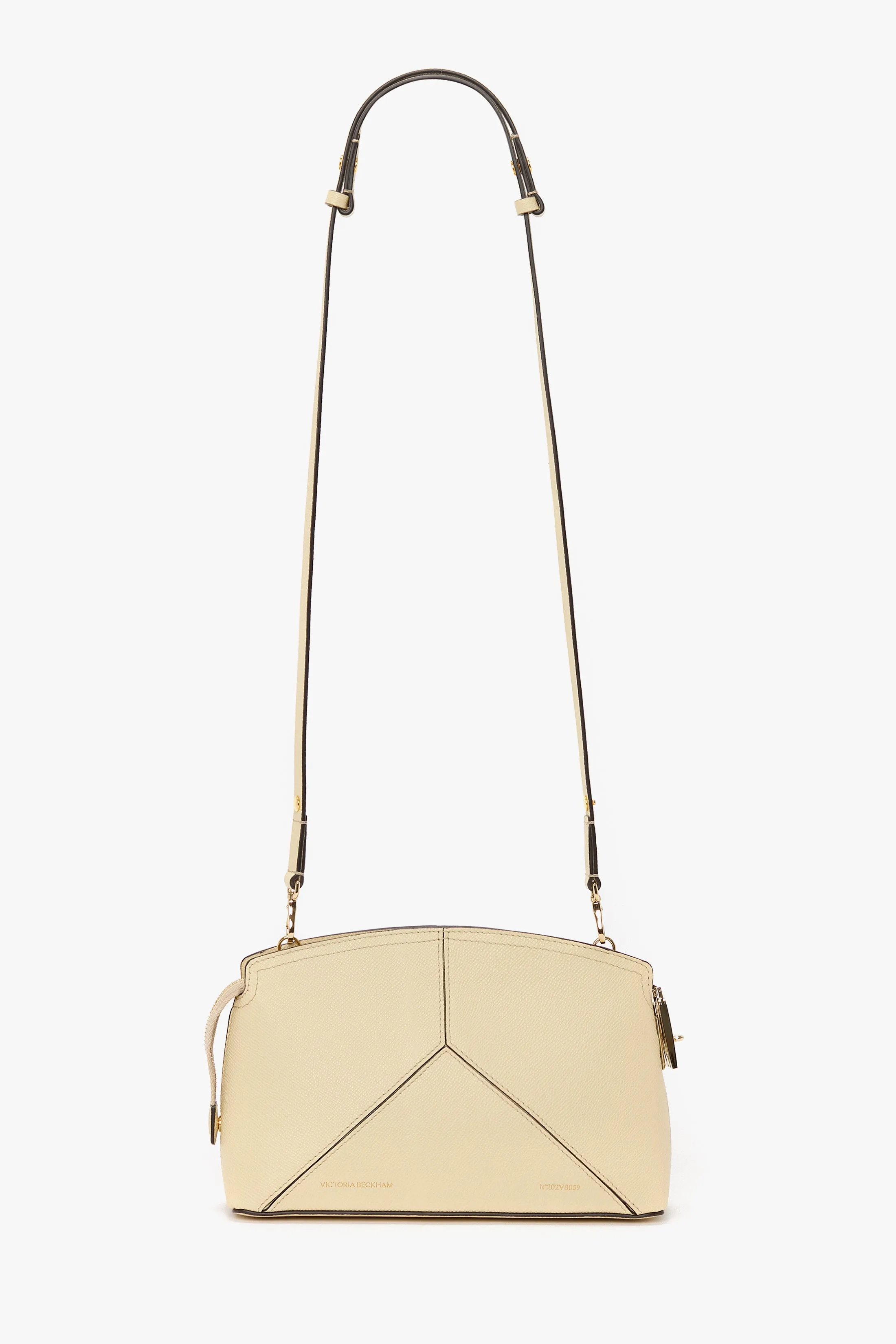Victoria Crossbody Bag In Ivory Leather sold by Victoria Beckham