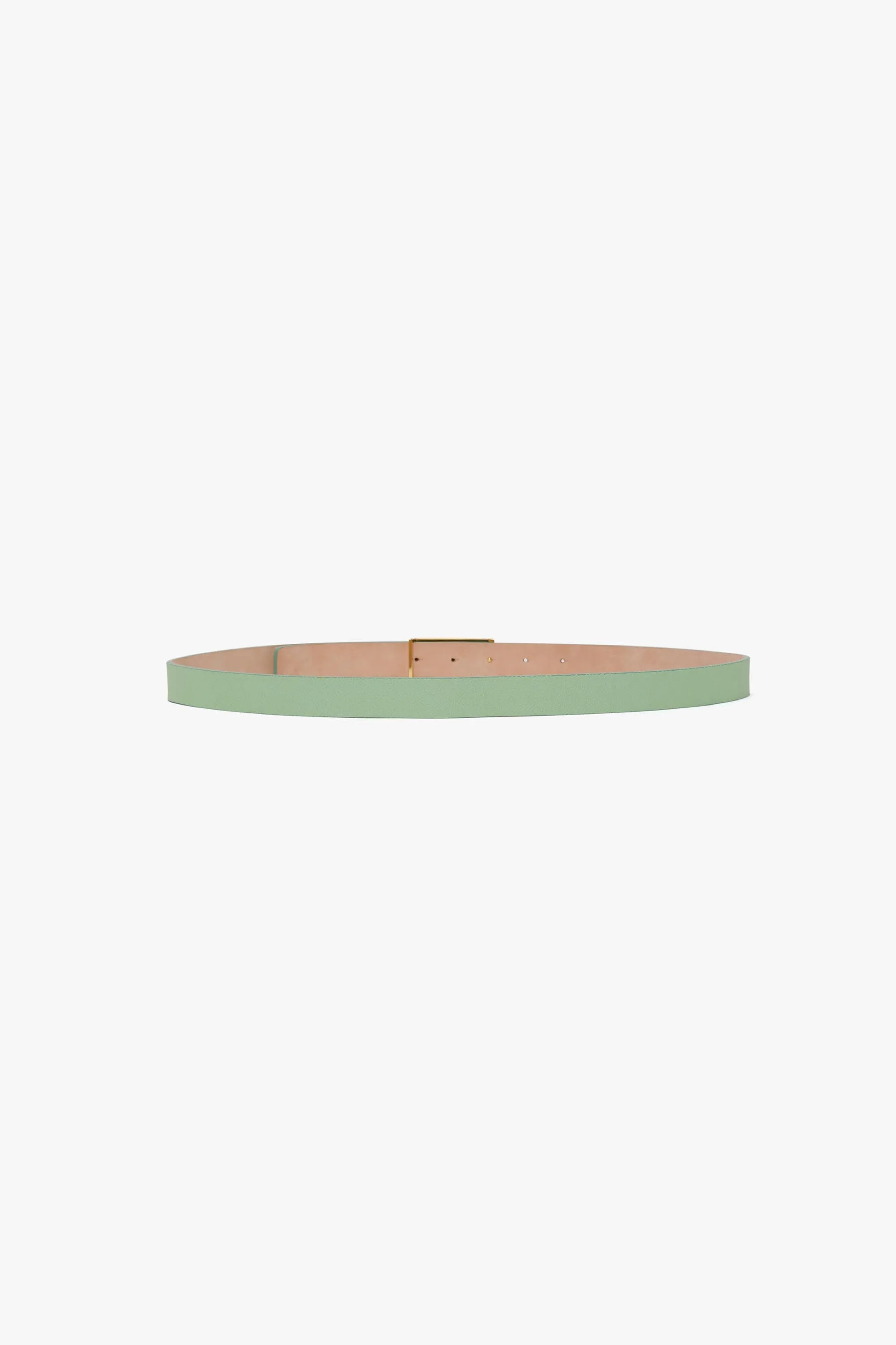 Frame Belt In Jade Grained Leather sold by Victoria Beckham product image thumbnail 4