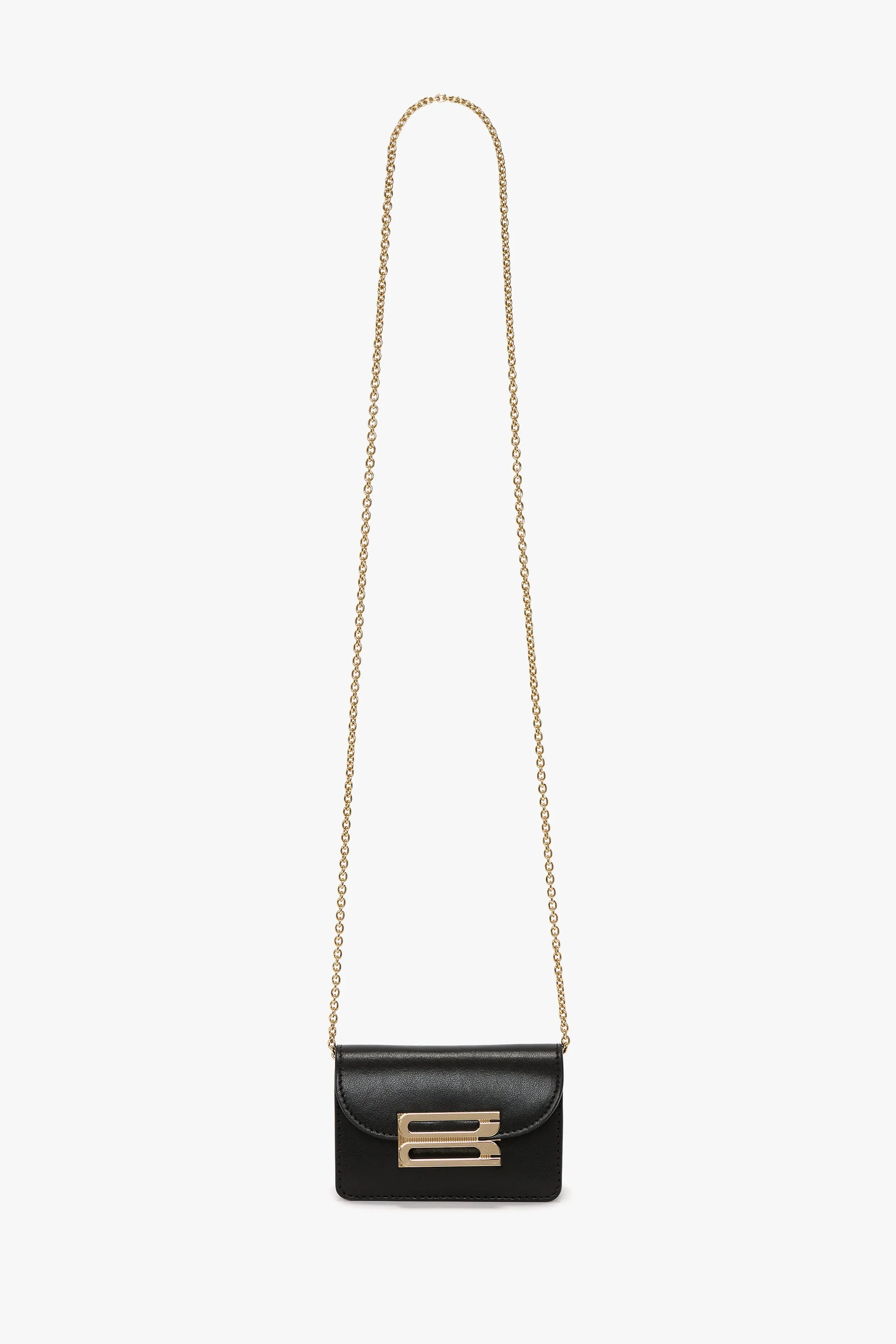 Dorian Bag Micro In Black Leather sold by Victoria Beckham