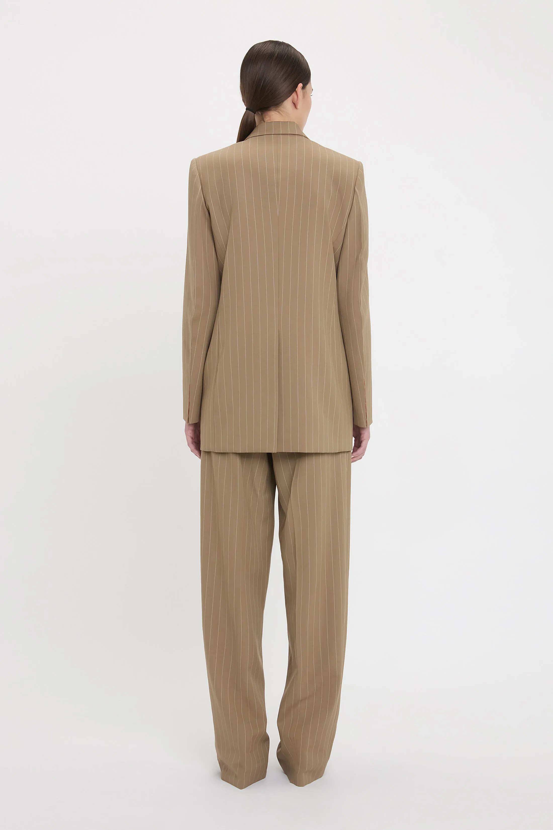 Double Breasted Mens Jacket In Sandstorm sold by Victoria Beckham product image thumbnail 3