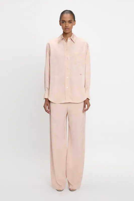 Pyjama Shirt In Ballet Pink sold by Victoria Beckham