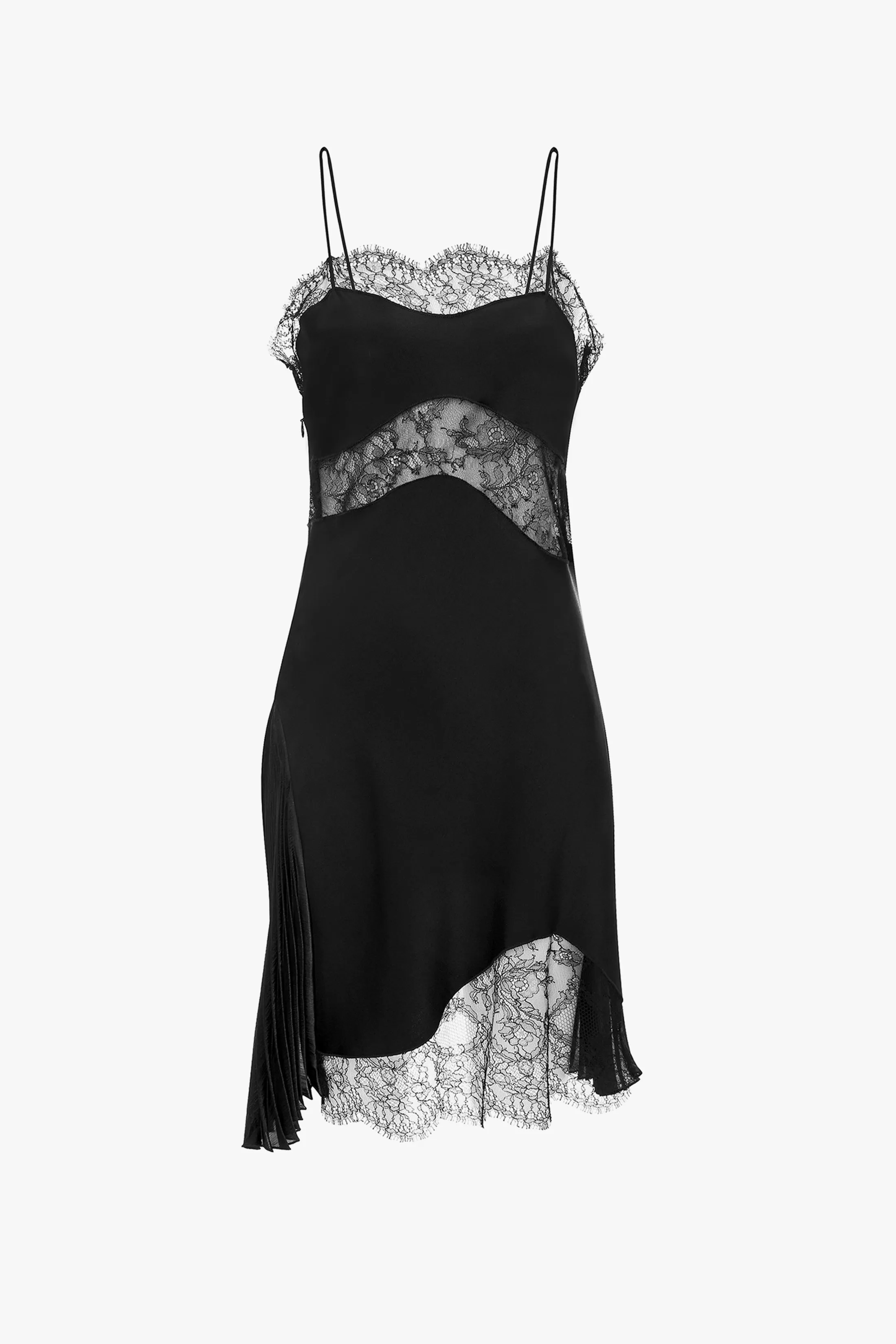 Mini Lace Cami Dress In Black sold by Victoria Beckham product image thumbnail 5