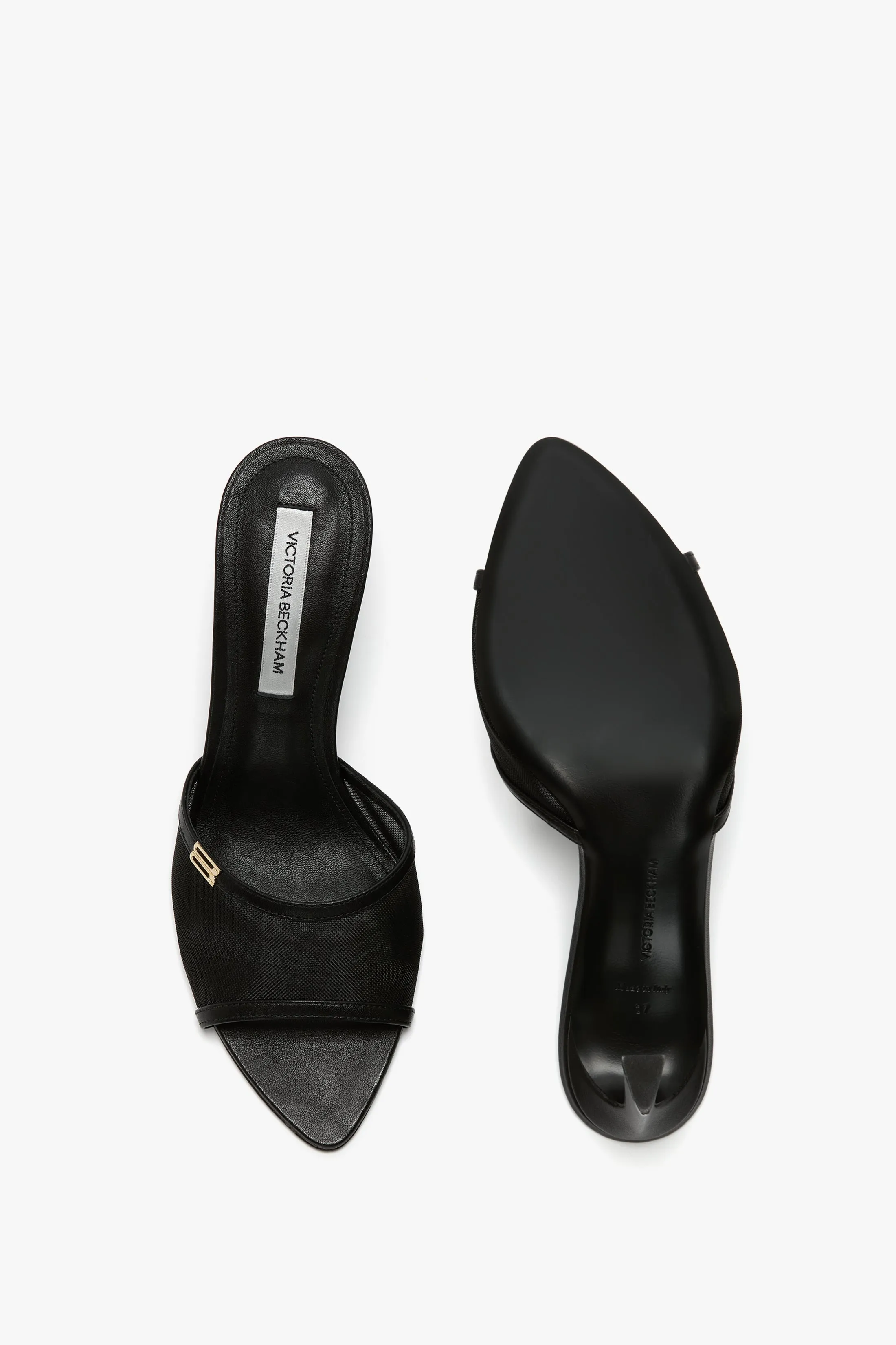 Mesh Mule In Black sold by Victoria Beckham product image thumbnail 5