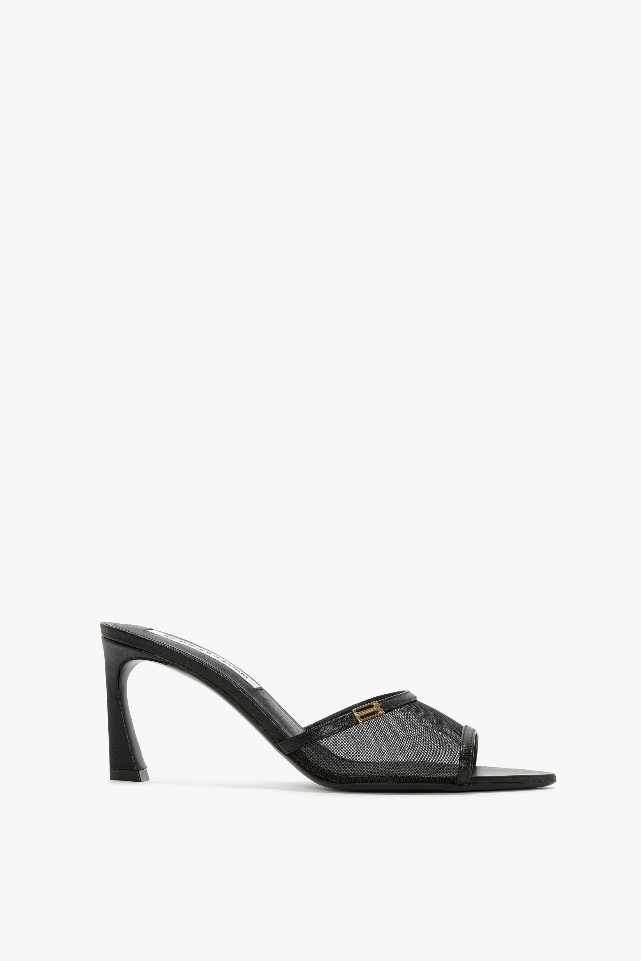 Mesh Mule In Black sold by Victoria Beckham