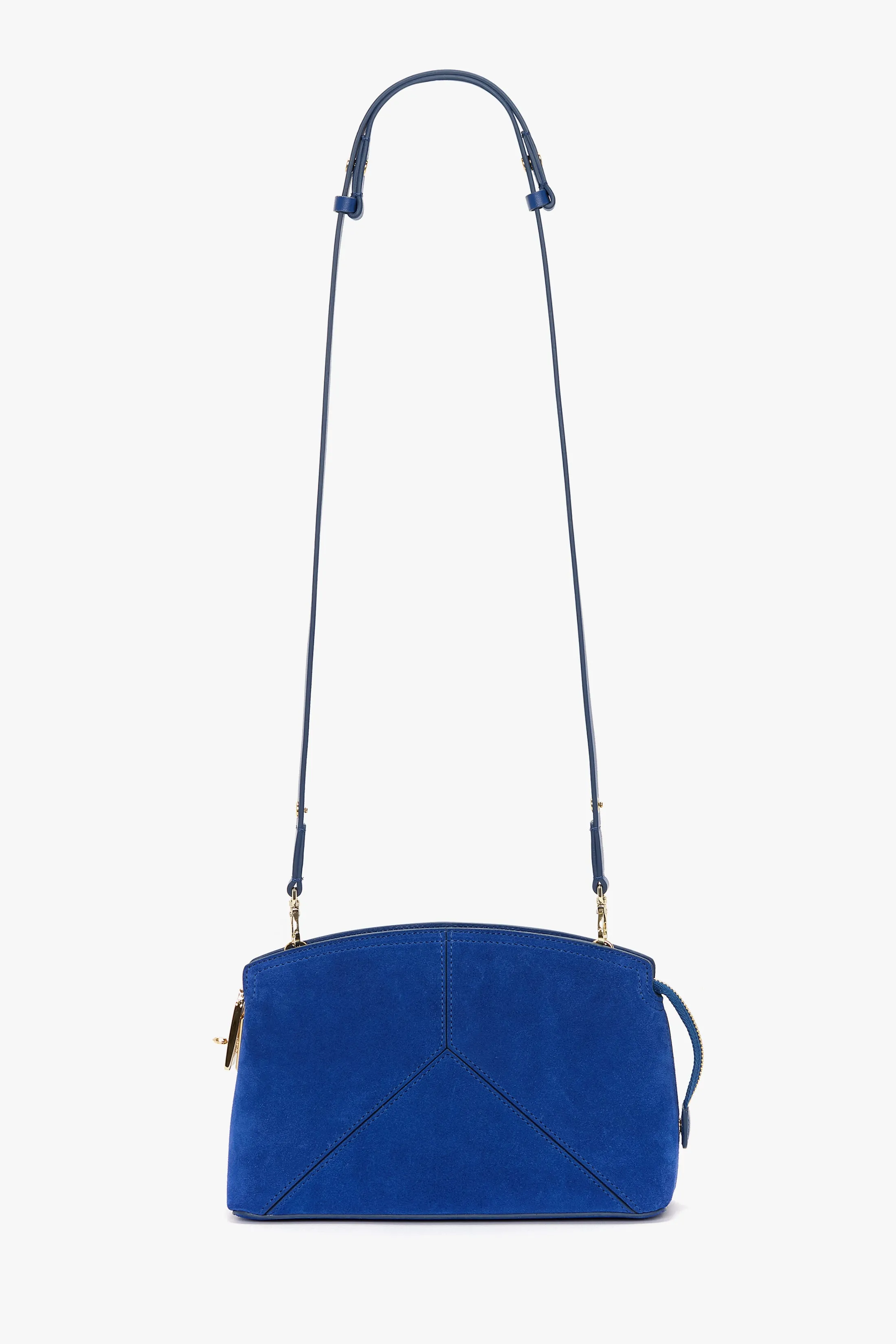 Victoria Crossbody Bag In Sapphire Blue Suede sold by Victoria Beckham product image thumbnail 4