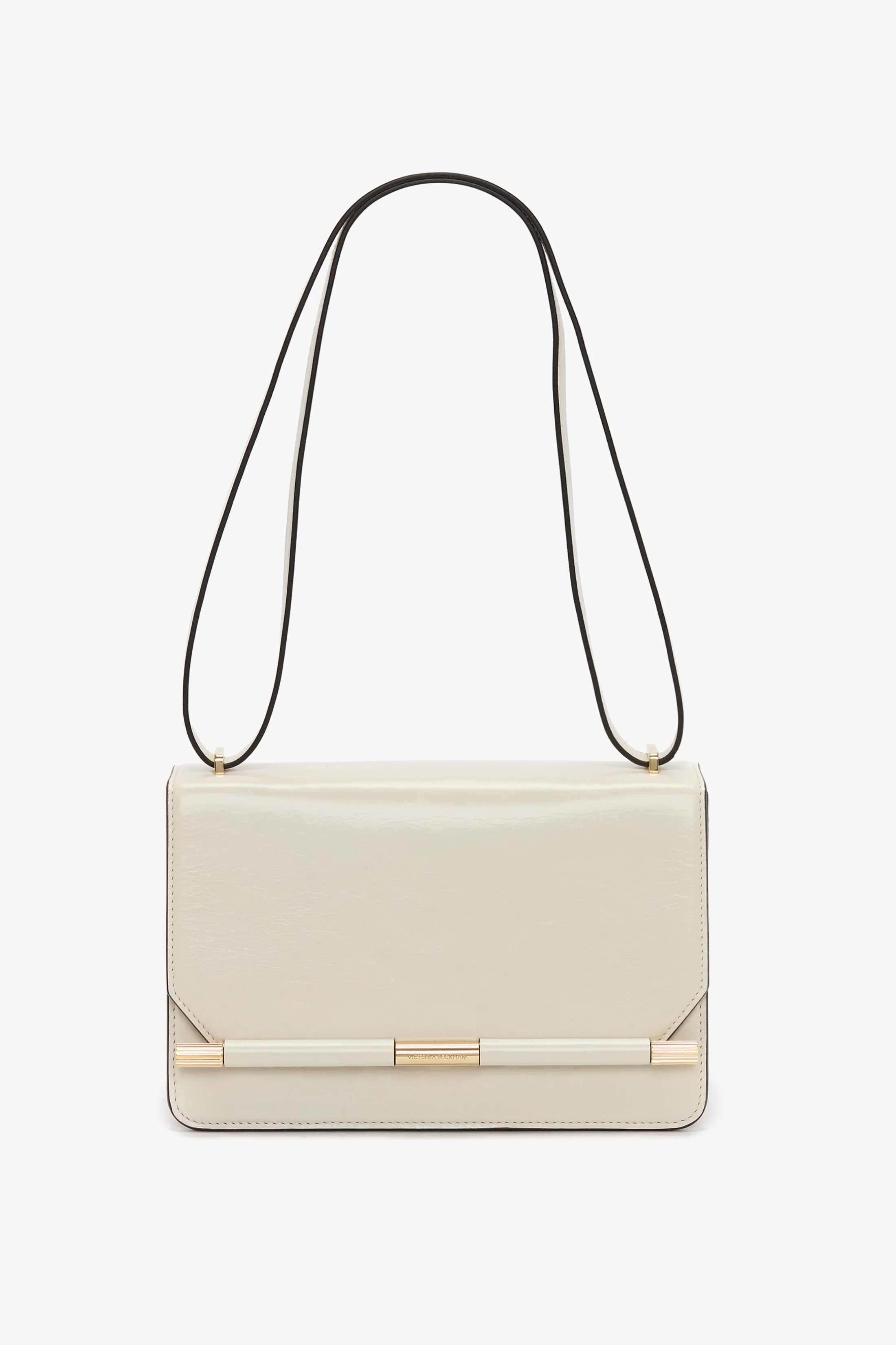 202 Crossbody Bag In Ivory Leather sold by Victoria Beckham