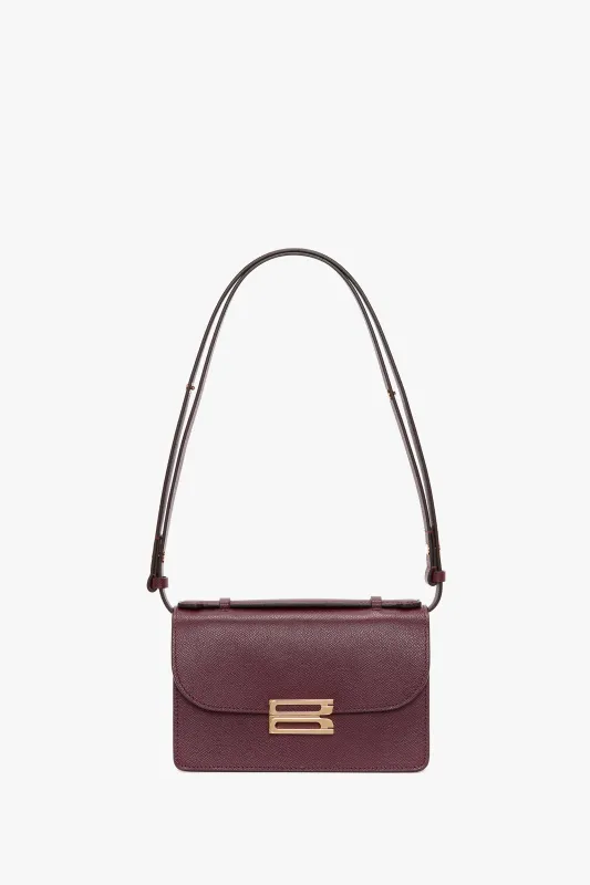 Dorian Bag In Burgundy Grained Leather sold by Victoria Beckham