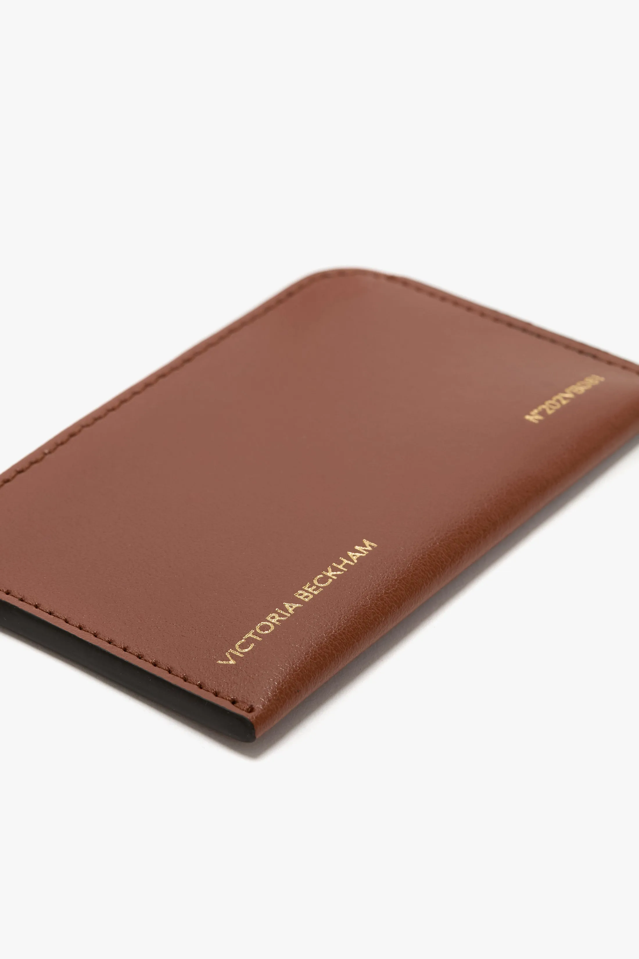 Envelope Card Holder In Tan Leather sold by Victoria Beckham product image thumbnail 4