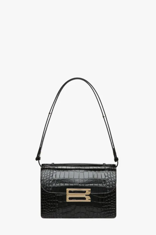 Dorian Bag In Embossed Black Leather sold by Victoria Beckham