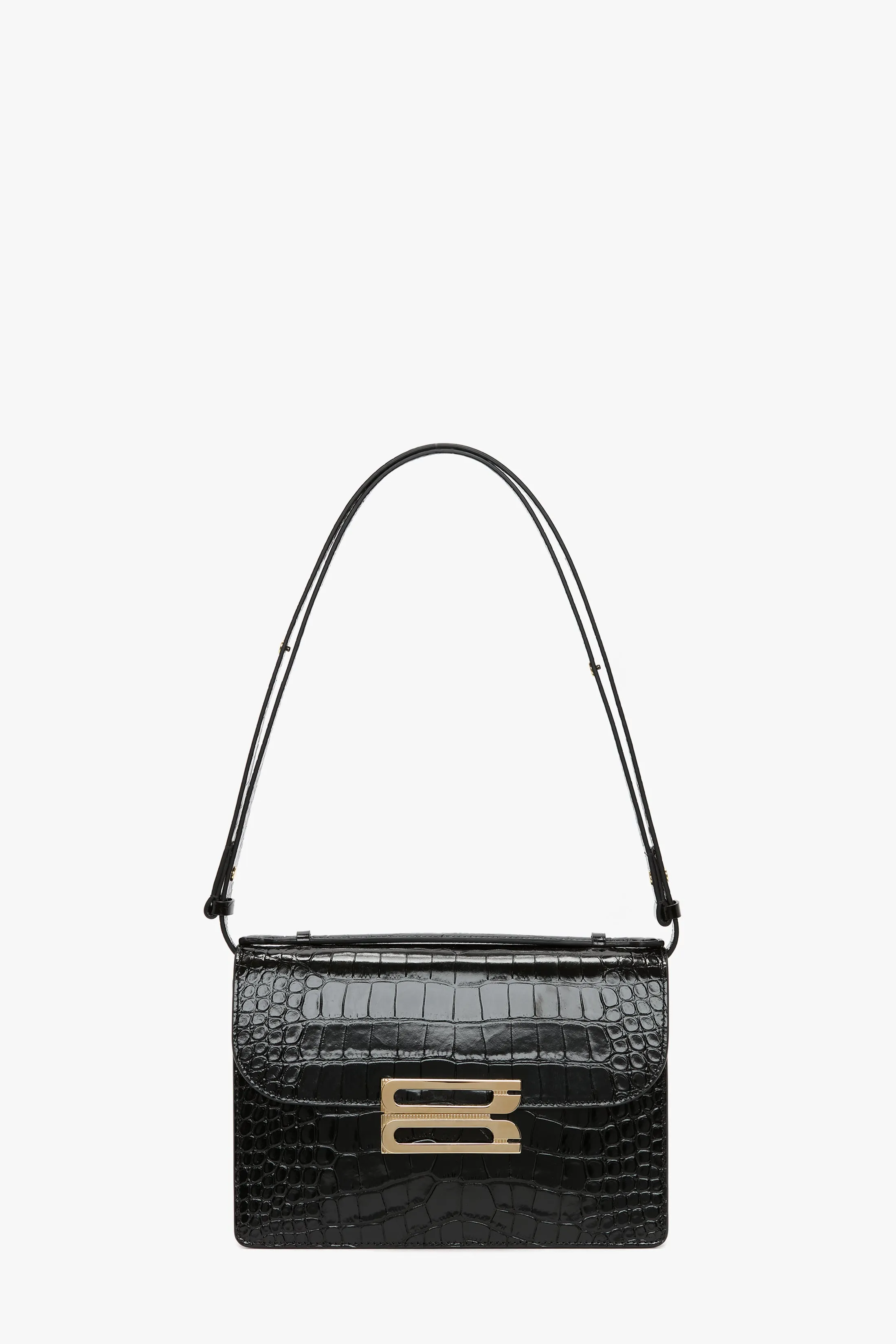 Dorian Bag In Embossed Black Leather sold by Victoria Beckham