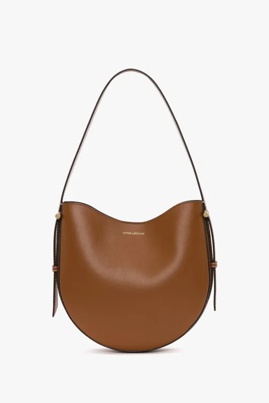 Medium Dia Hobo Bag In Tan Smooth Leather sold by Victoria Beckham
