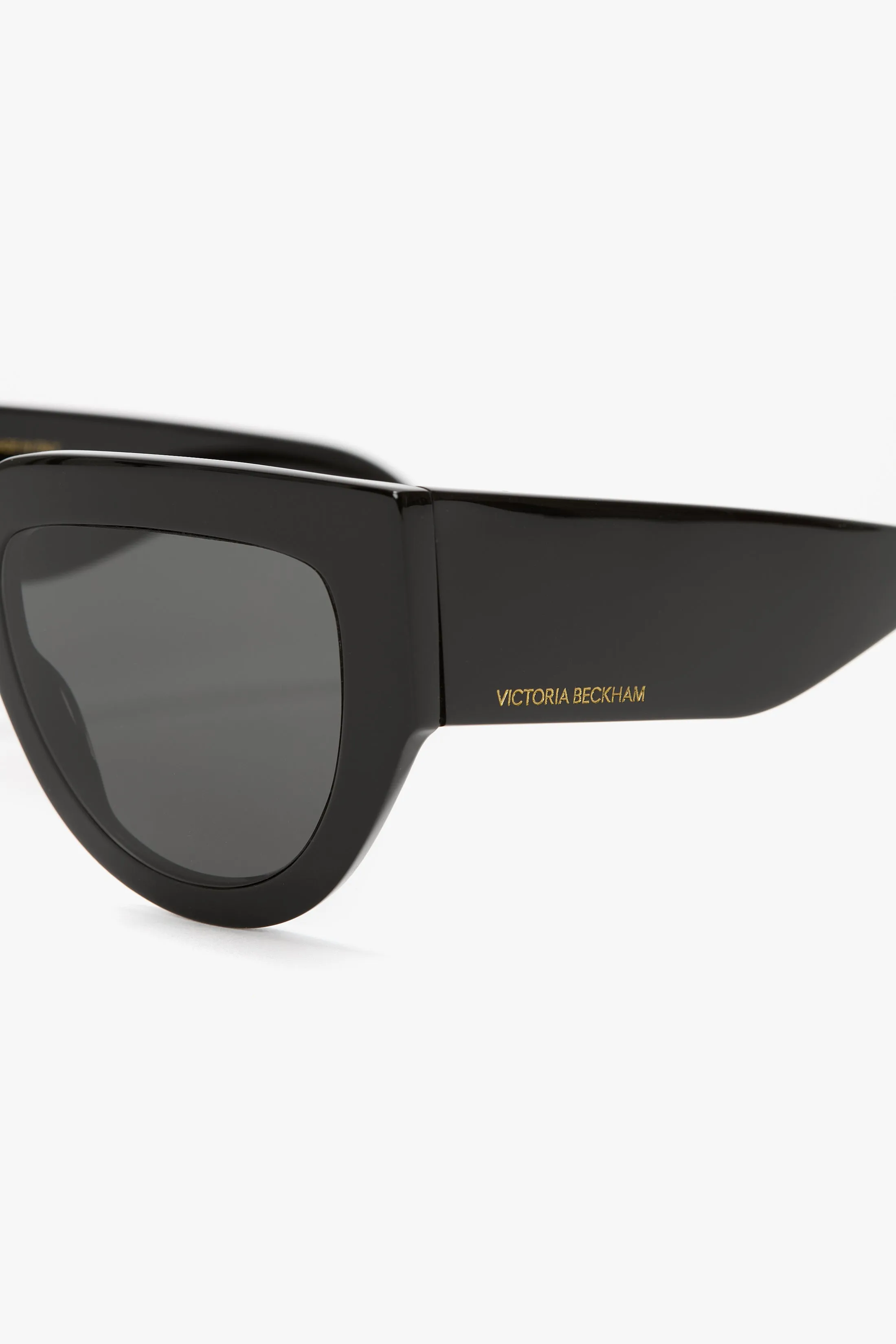 Soft Square Acetate Sunglasses In Black sold by Victoria Beckham product image thumbnail 4