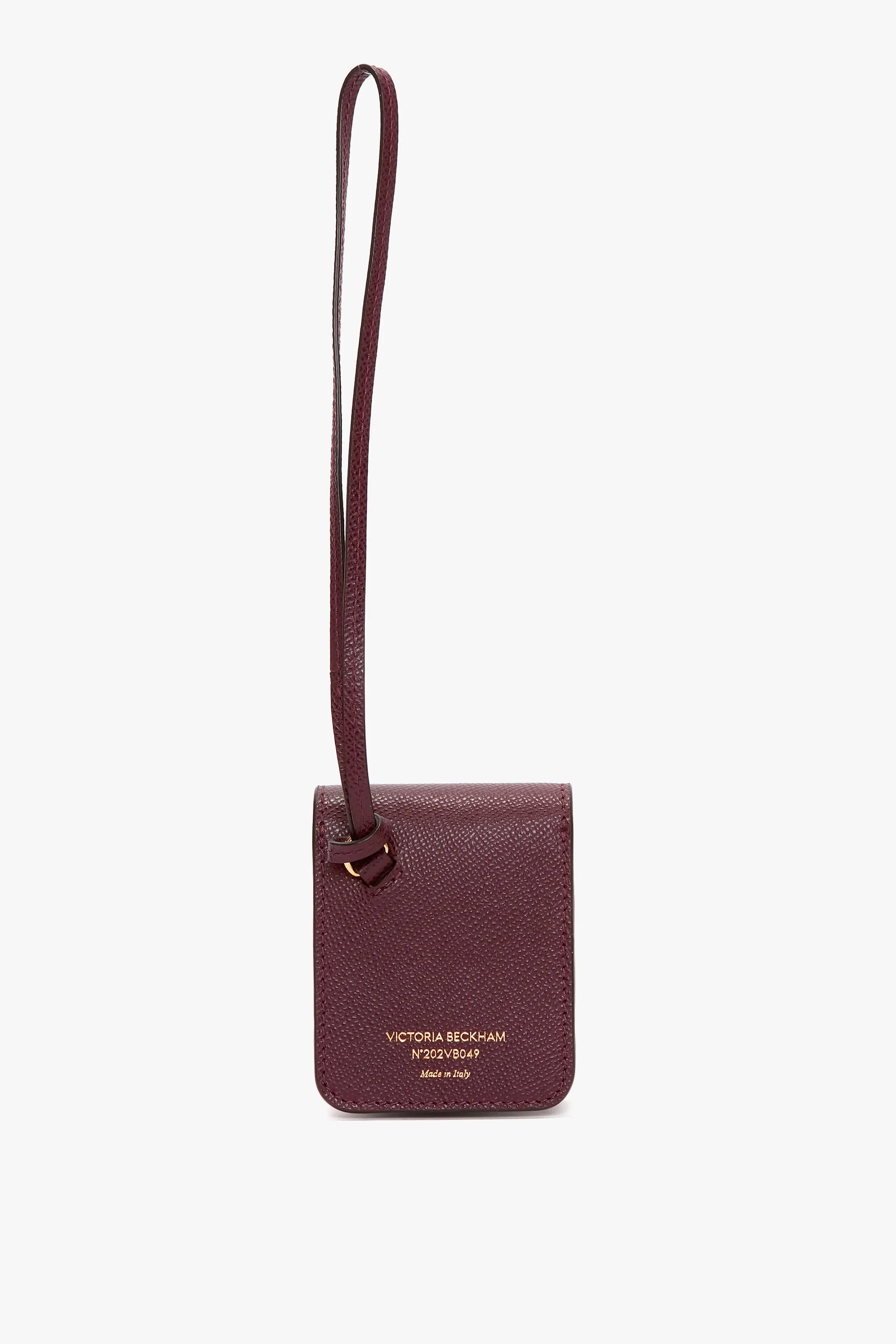 Dorian Pocket In Burgundy Grained Leather sold by Victoria Beckham product image thumbnail 3