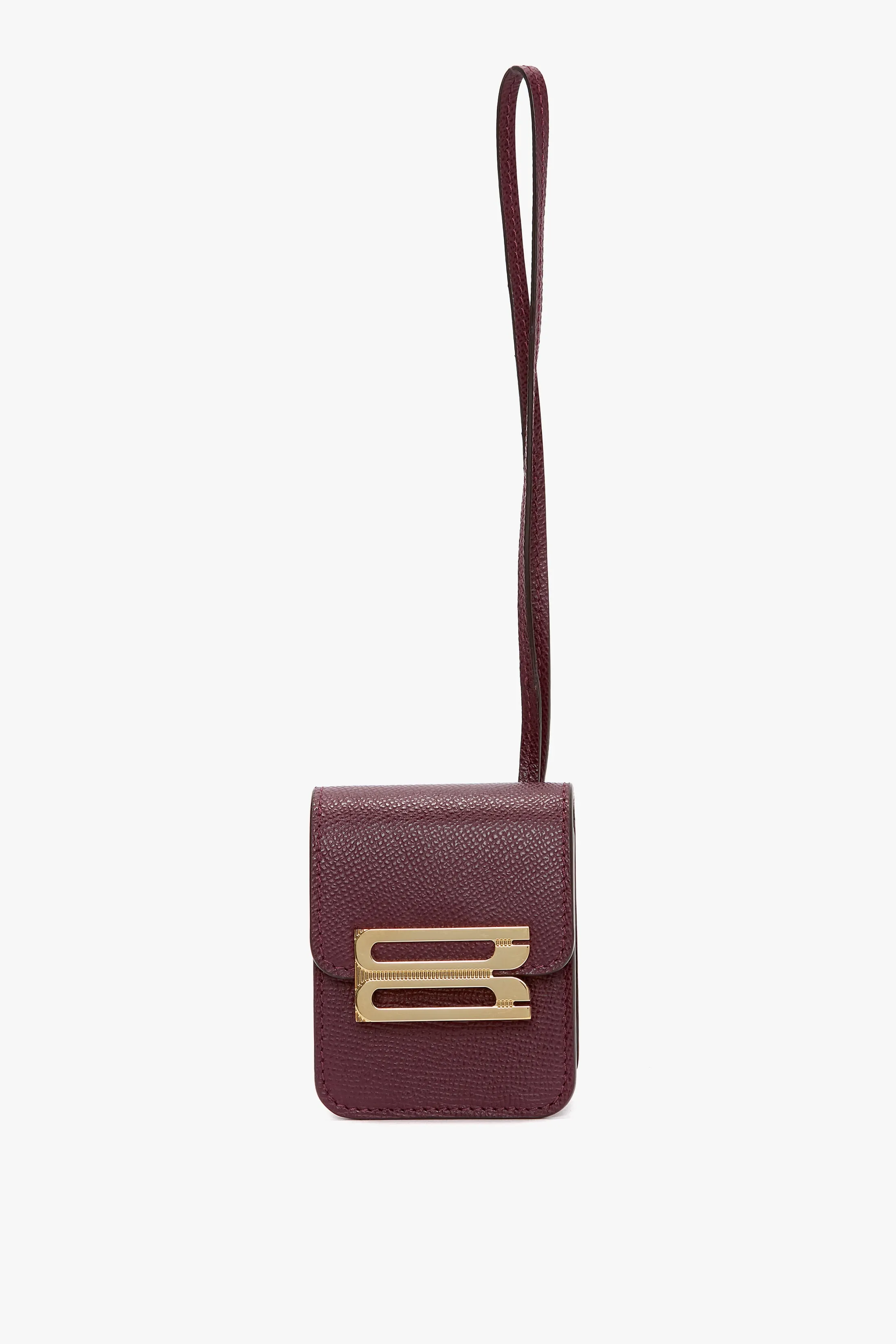 Dorian Pocket In Burgundy Grained Leather sold by Victoria Beckham