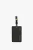 Luggage Tag In Black Smooth Leather sold by Victoria Beckham