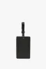 Luggage Tag In Black Smooth Leather sold by Victoria Beckham