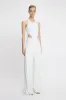 High Leg Bodysuit In White sold by Victoria Beckham