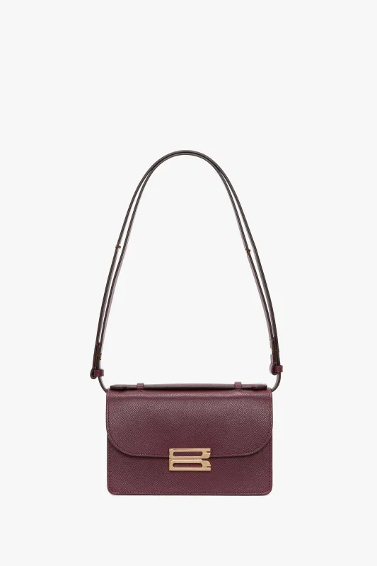 Mini Dorian Bag In Burgundy Grained Leather sold by Victoria Beckham
