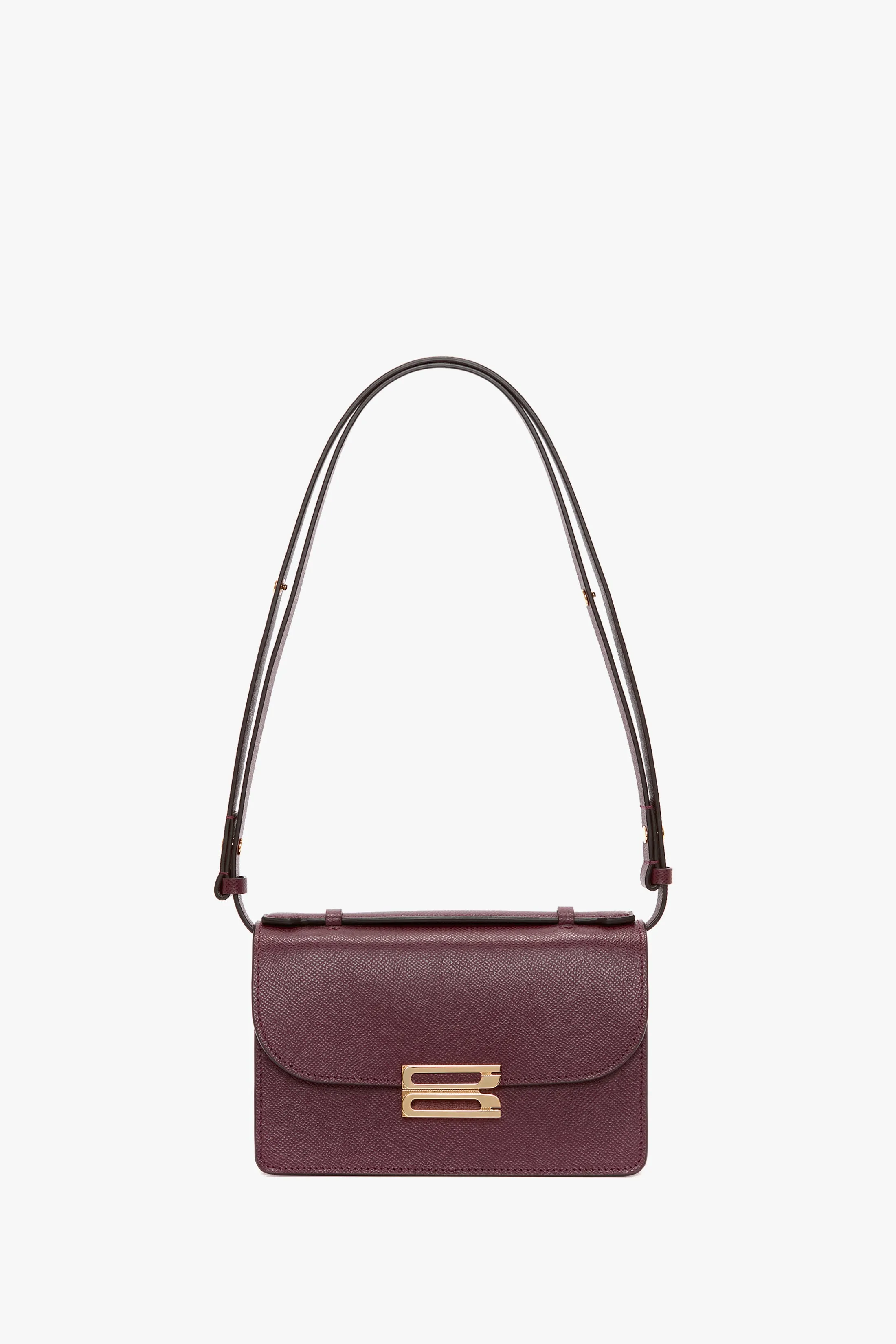 Dorian Bag Small In Burgundy Leather sold by Victoria Beckham