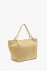 XL Victoria Tote In Sand Suede sold by Victoria Beckham