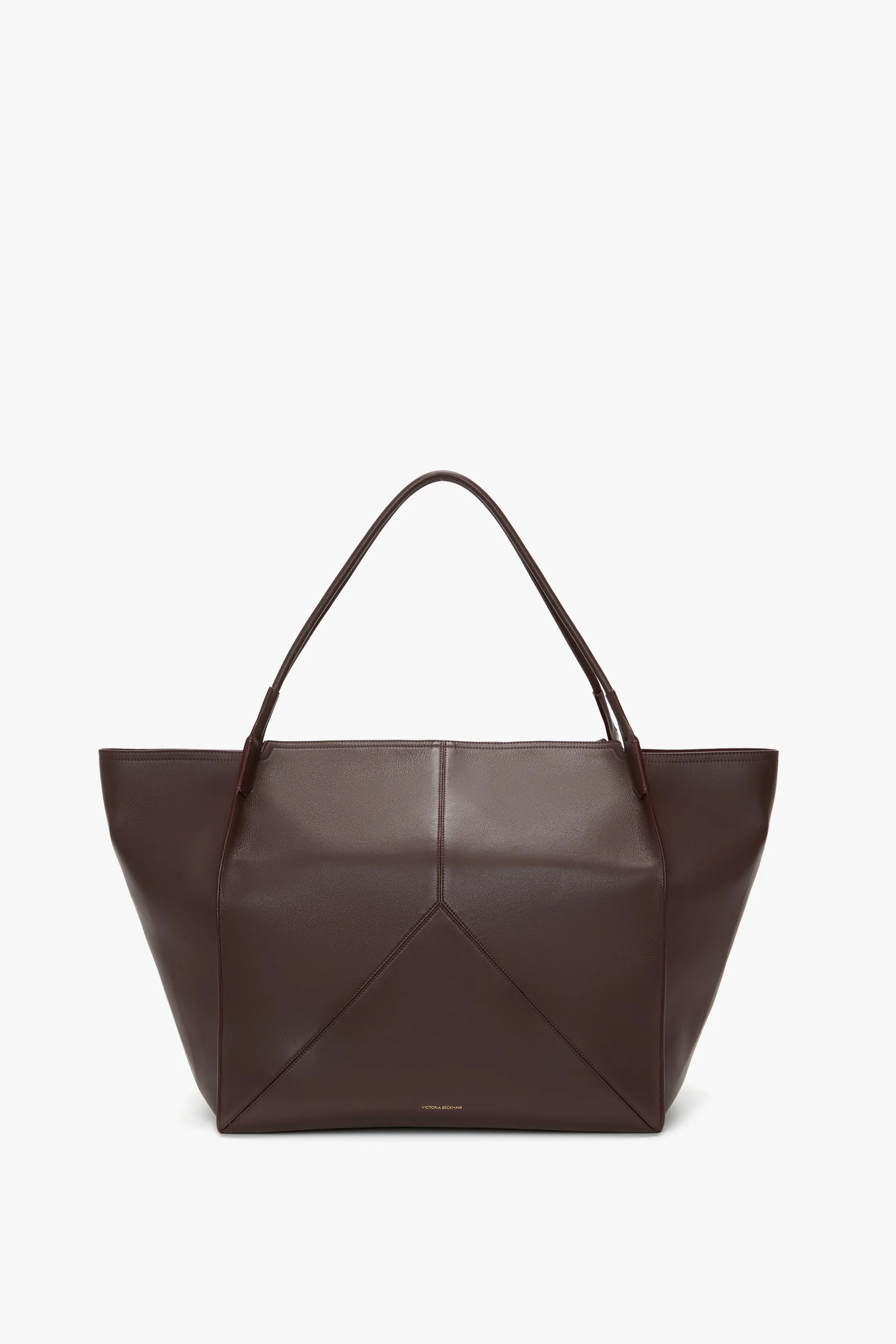 XL Victoria Tote In Burgundy Soft Leather sold by Victoria Beckham