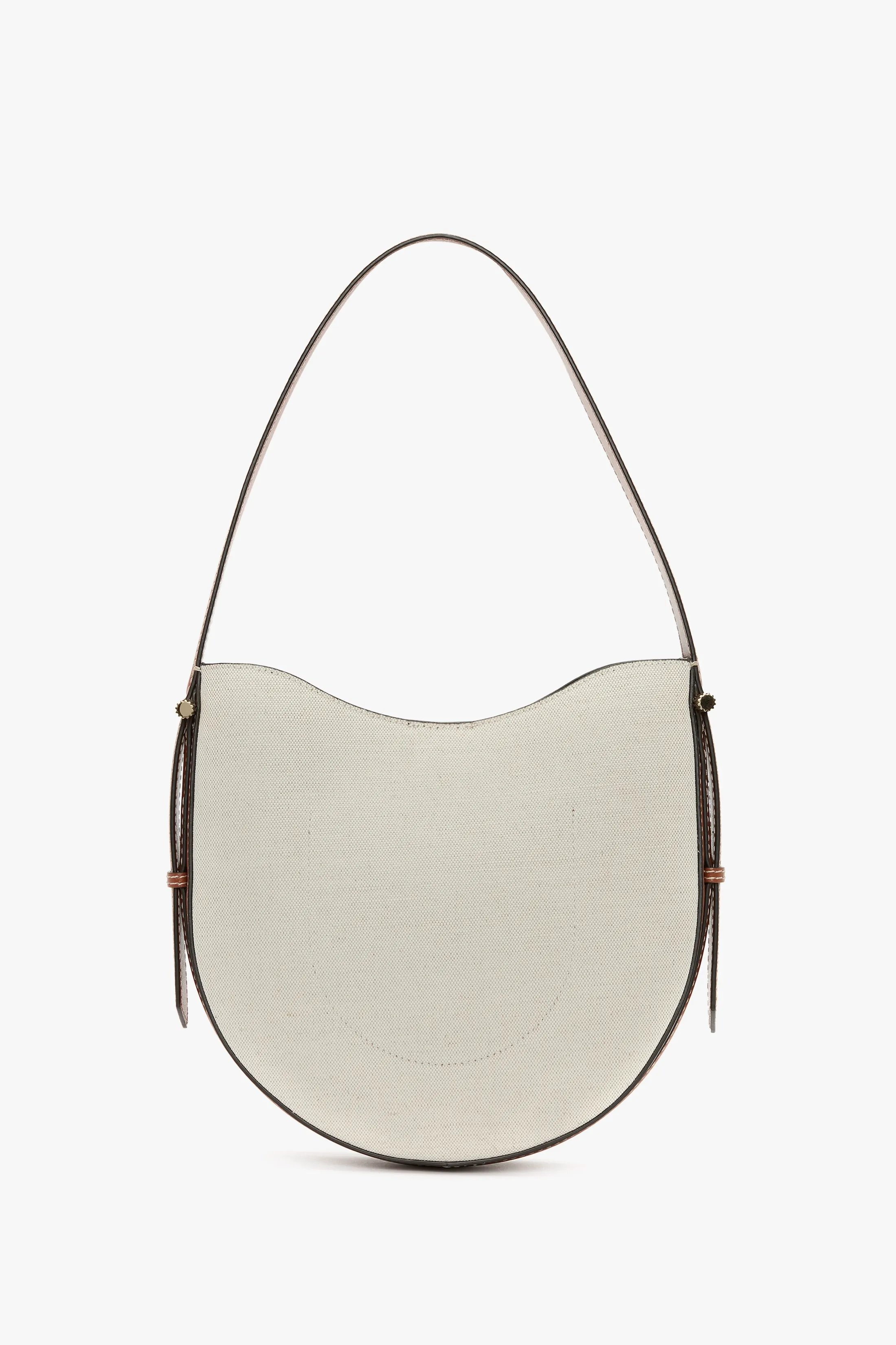 Medium Dia Hobo Bag In Ivory Canvas With Tan Leather sold by Victoria Beckham product image thumbnail 4